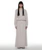 Partimento Woman Pwc Asymmetrical Drawstring Maxi Dress_Stone