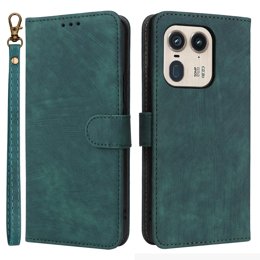For Motorola Edge 50 Ultra 5G/Moto X50 Ultra 5G Phone Case Wallet PU Leather Flip Cover with RFID Blocking