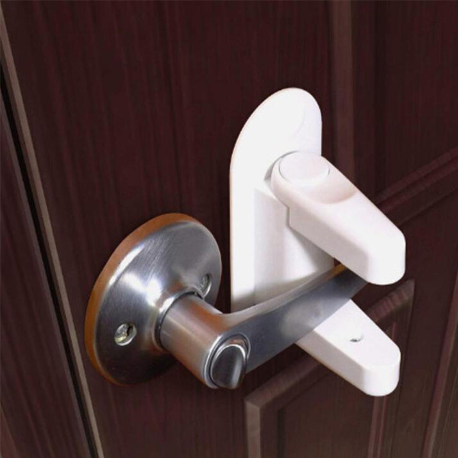 

Детский замок, Замок безопасности с защитой от открывания, Защитный замок на ручку двери One Size