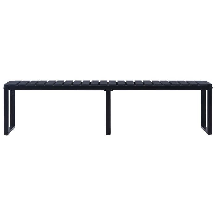 VidaXL Garden Bench Patio Furniture Terrace Bench Outdoor Bench Garden Furniture Backyard Bench 180 Cm Panel 49493