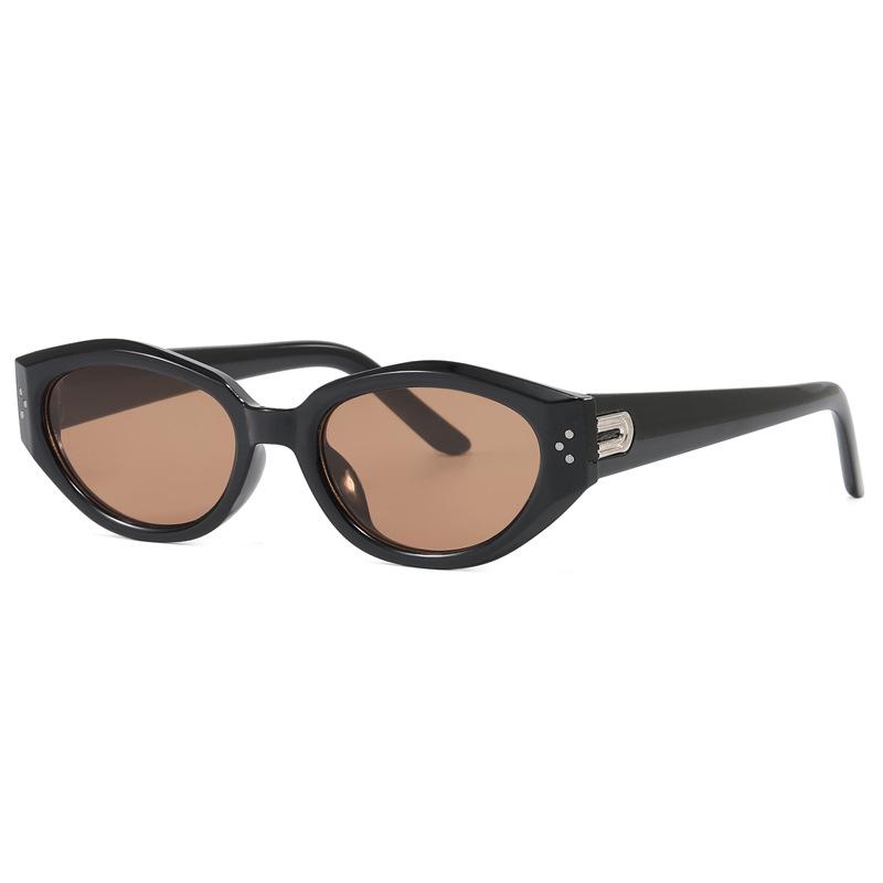 Women's Cat Eye Retro Fashion Sunglasses - Small Face Sun Protection, Hot Girl Style, Internet Celebrity Trend