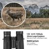 Compact Binoculars for Adult & Kids,Lightweight High-Powered 12x32 Binoculars for Bird Watching,Travel, and Adventure,Crystal Clear Optics,IPX7