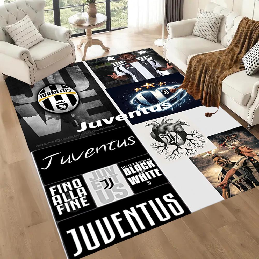 Juventus Floor Mat Perfect For Dormitory Bedrooms Foyer Study Room Antislip Rug Office Home Decor Wedding Party Gift