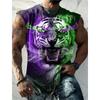 Canotta casual da uomo con scollo rotondo e comoda