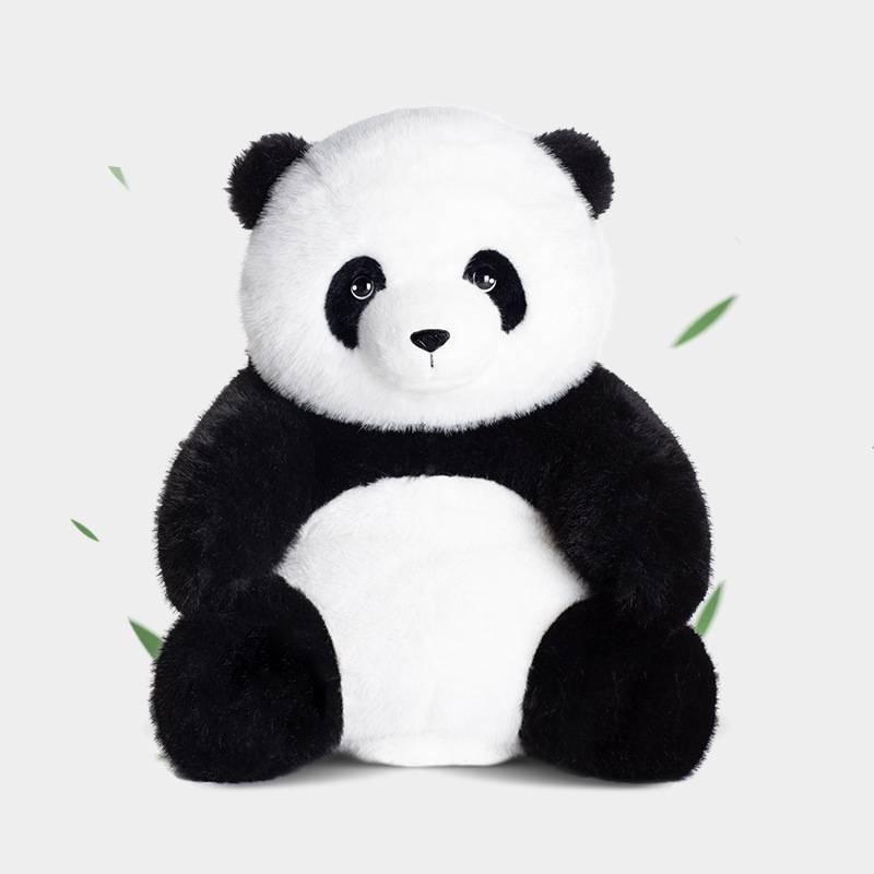 Hua Panda He Plush Toy Cartoon Animal Stuffed Doll Decorations Kids Cute Gift