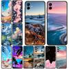 Universe Mountain Sea Sky Beach Travel for Samsung Galaxy S22 S21 S20 Fe Ultra S9 Plus + A13 A22 M21 M31 M55 M15 Phone Case