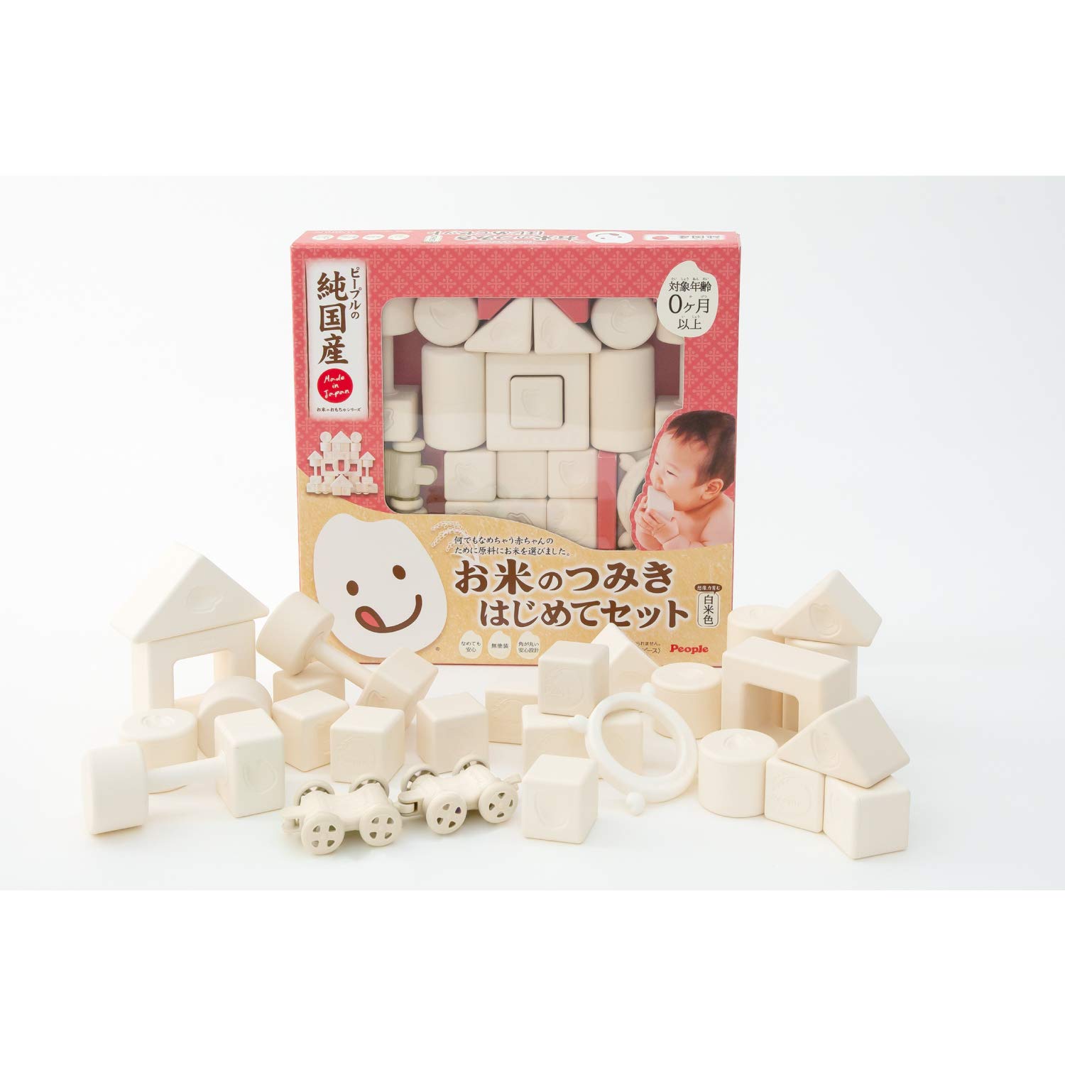

PEOPLE Rice Picking Set for the First Time White Rice Color KM-034 білий
