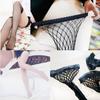 Plus Size Women Mesh Stockings Large Size Thin Stretch Lace Net Stockings XXL Fat Oversized Fishnet Stockings