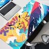Mouse Pad durable Large Rubber PC Computer Gaming Pokemon Pikachu Accessories Mousepad Desk Mat Locking Edge Gamer Carpet