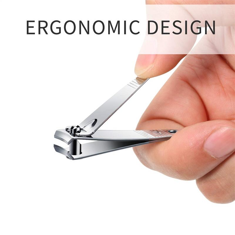 12/15 PCS Nail Clipper,Premium Stainless Steel Fingernail Clipper Cutters, Fingernail Clipper Cutters with Nail File Sharp.
