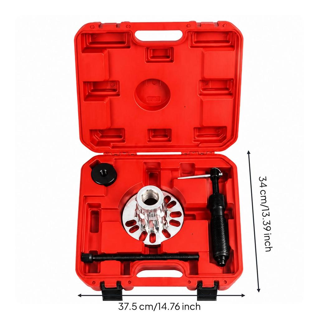Hydraulic Hub and Bearing Puller Set Heavy-Duty for Auto Mechanics