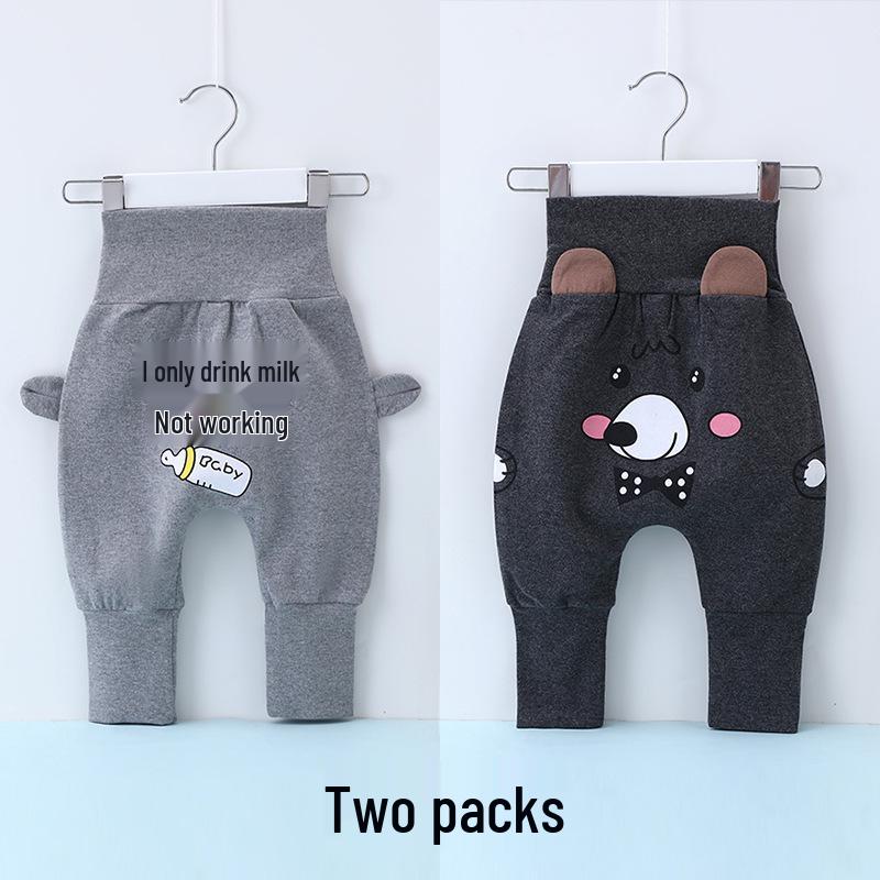Hoge Taille Baby Harem Broeken - Lente & Herfst, Jongens & Meisjes