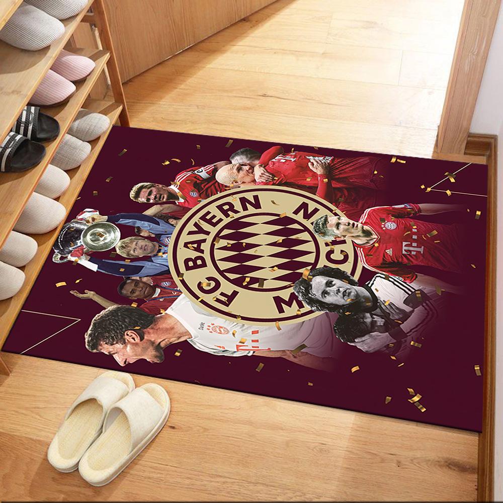 Fc Bayern München Square Rugs Are a Great Choice for Living Rooms, Bedrooms, Home Décor, and As Gifts.