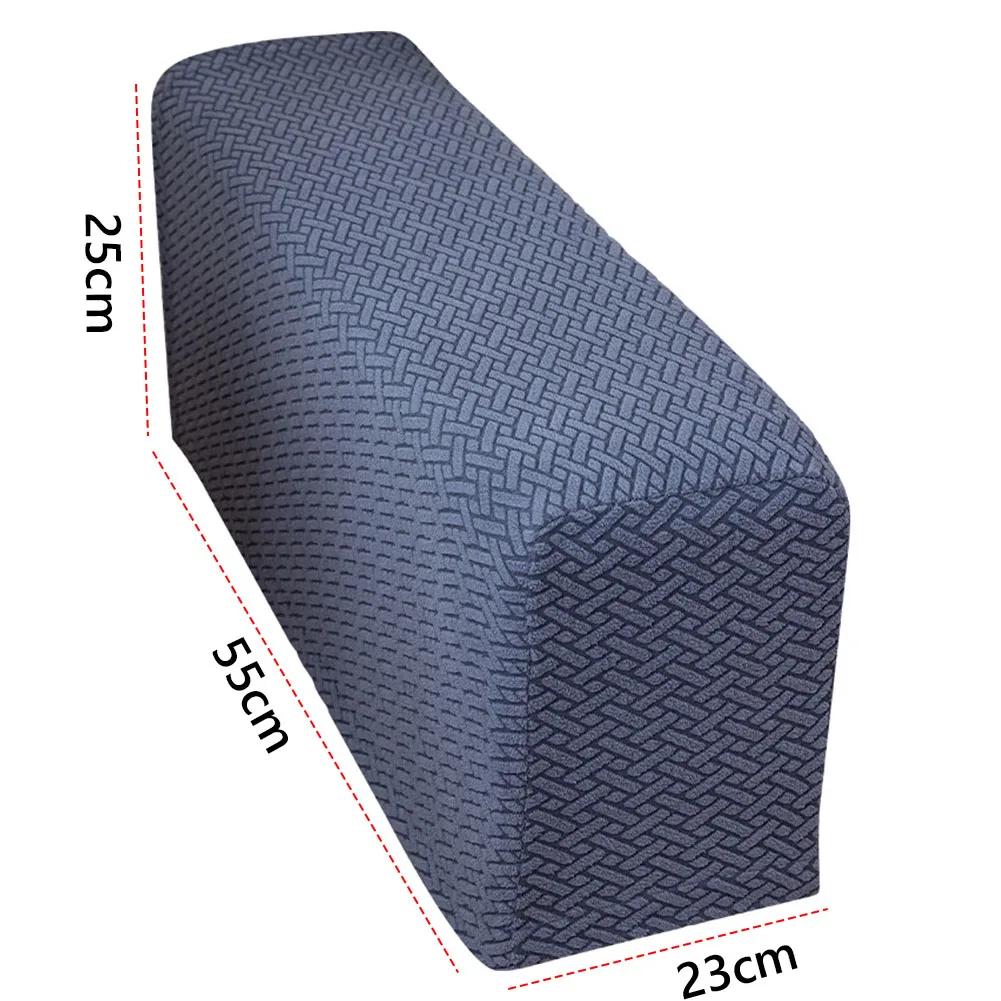 1PCS Furniture Protector Washable Armchair Slipcovers Checkered Pattern Armrests Chair Covers for Chairs Sofas Couch Arm Cover