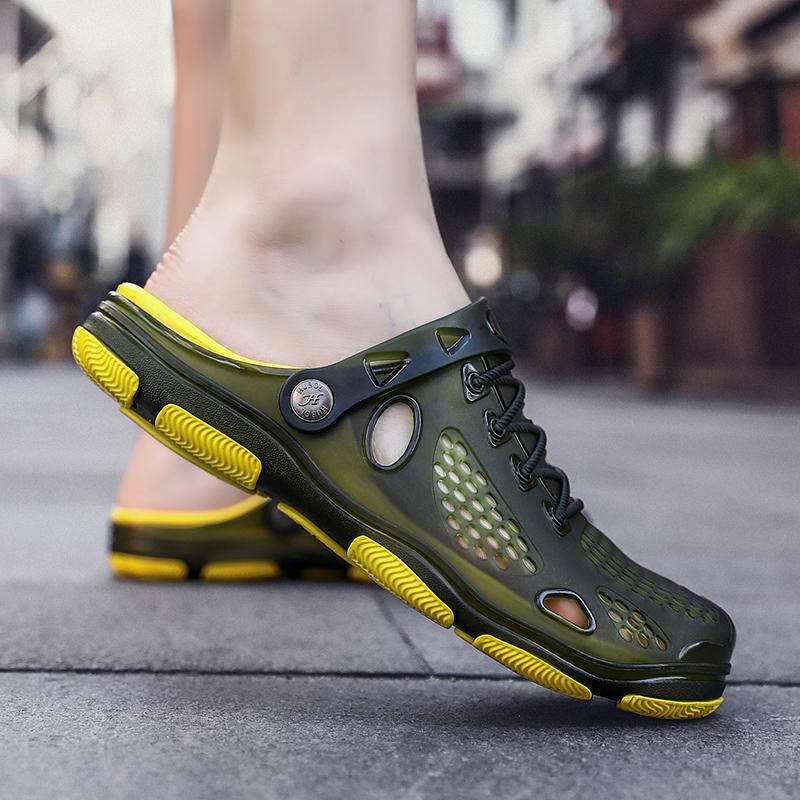 Herren Zwei-Wege Sommer Strand- und Outdoor-Freizeitsandalen