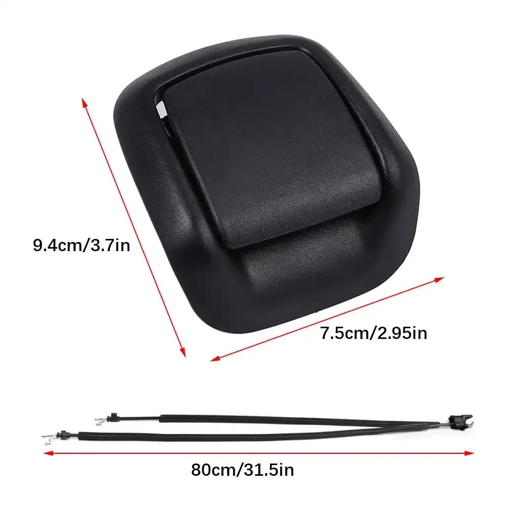 Left/Right Hand Seat Tilt Handle + Cable 1417521/1417520/1441167/1441166 Tilt Adjustment Knob for Ford Fiesta MK5 MK6 Fusions