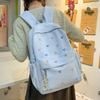 Schoolbag New Junior High School Student Schoolbag Fresh Large Capacity Backpack Japanese Lightweight Versatile Backpack Going Out Travel Schoolbag