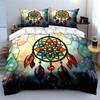 Colorful Dreamcatcher Home Decor Set Multiple Sizes Kid'S And Adults' Bedroom Exquisite 3Pc Bedding Set, Gift