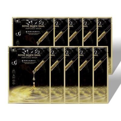 Royal Black Snail Ampoule Mask, 30ml X 10p