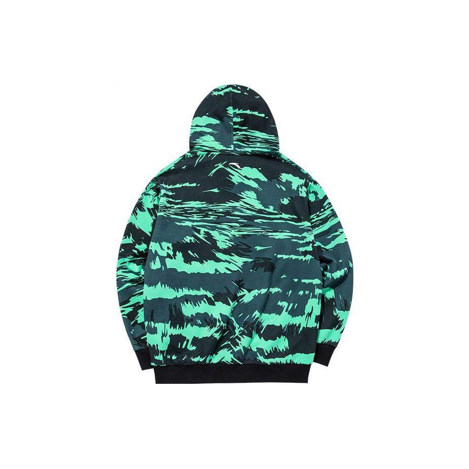 Anta Thompson KT Basketball Series Casual Letter Print Hoodie Men hoodies Fairy-Tale-Green 152141743-2