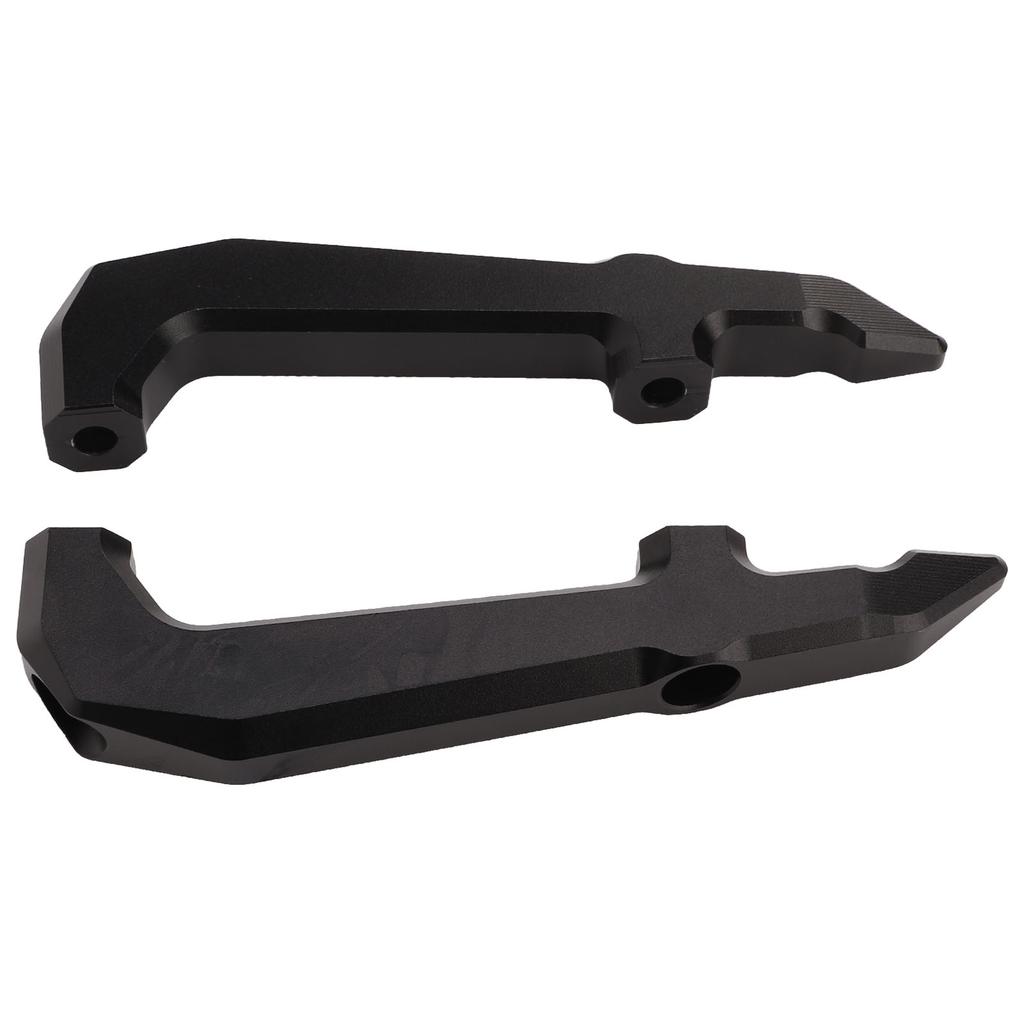 Pair Motorcycle Rear Passenger Seat Handle Bar Aluminium Alloy Replacement for MSX125 GROM Black