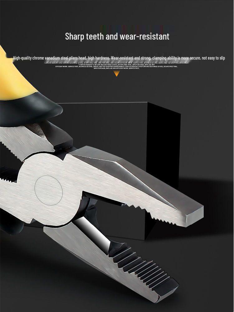 Industrial Grade Multi-Function Needle-Nose Pliers – Labor-Saving Hand Tool for Electricians