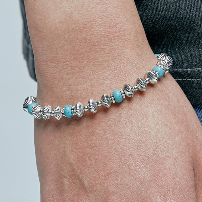 KND Navajo Turquoise Beads Bracelet