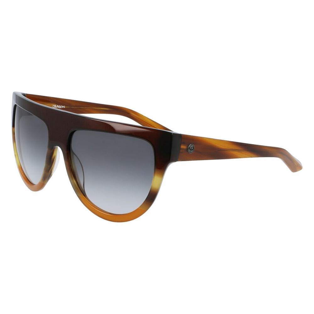 

Dragon Unisex Sunglasses Dusk Ll 259 Brown Stripe/58-17-140