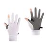 Ice Silk Cycling Gloves 2 Fingerless Sport Gloves for Men Women Cycling Workout Gym Training Weight Lifting Outdoor M Size