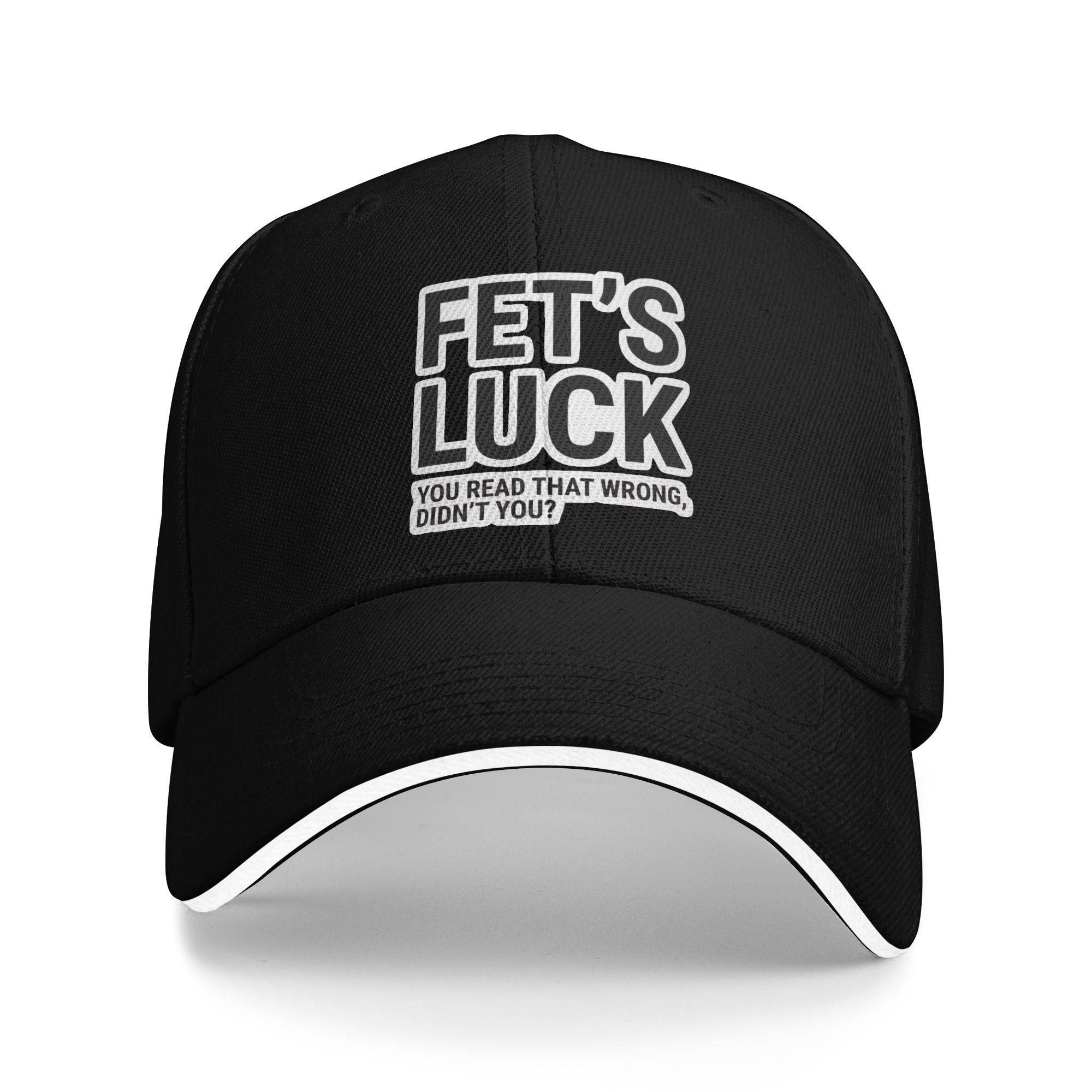 Бейсболка FETS LUCK Ты Не Правильно Прочитал Ретро Регулируемая Кепка Хип-Хоп Весенняя Кепка Для Мужчин И Женщин Кепка Depo