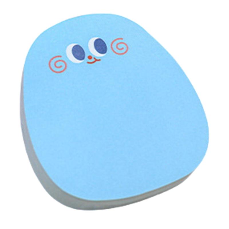 60 Sheets Self Adheive Note Paper Small Notepads Cartoon Notes Unllined Sheet Reminders On Fridges Notebook Calendar
