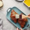 Pastry Brush Natural Bristle Basting Brush Kitchen Oil Brush with Beech Wooden Handle and Hanging Rope String