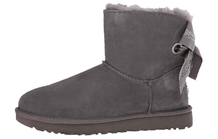 UGG Suede Thermal Slip Resistant Thermal Slip Resistant Short Snow Boots Women s Charcoal 1100212W-CHRC 36