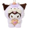 Sanrio Kuromi Mascot Holder for Ages 6 and Up (Squirrel Fluffy) (Product Code 653632)