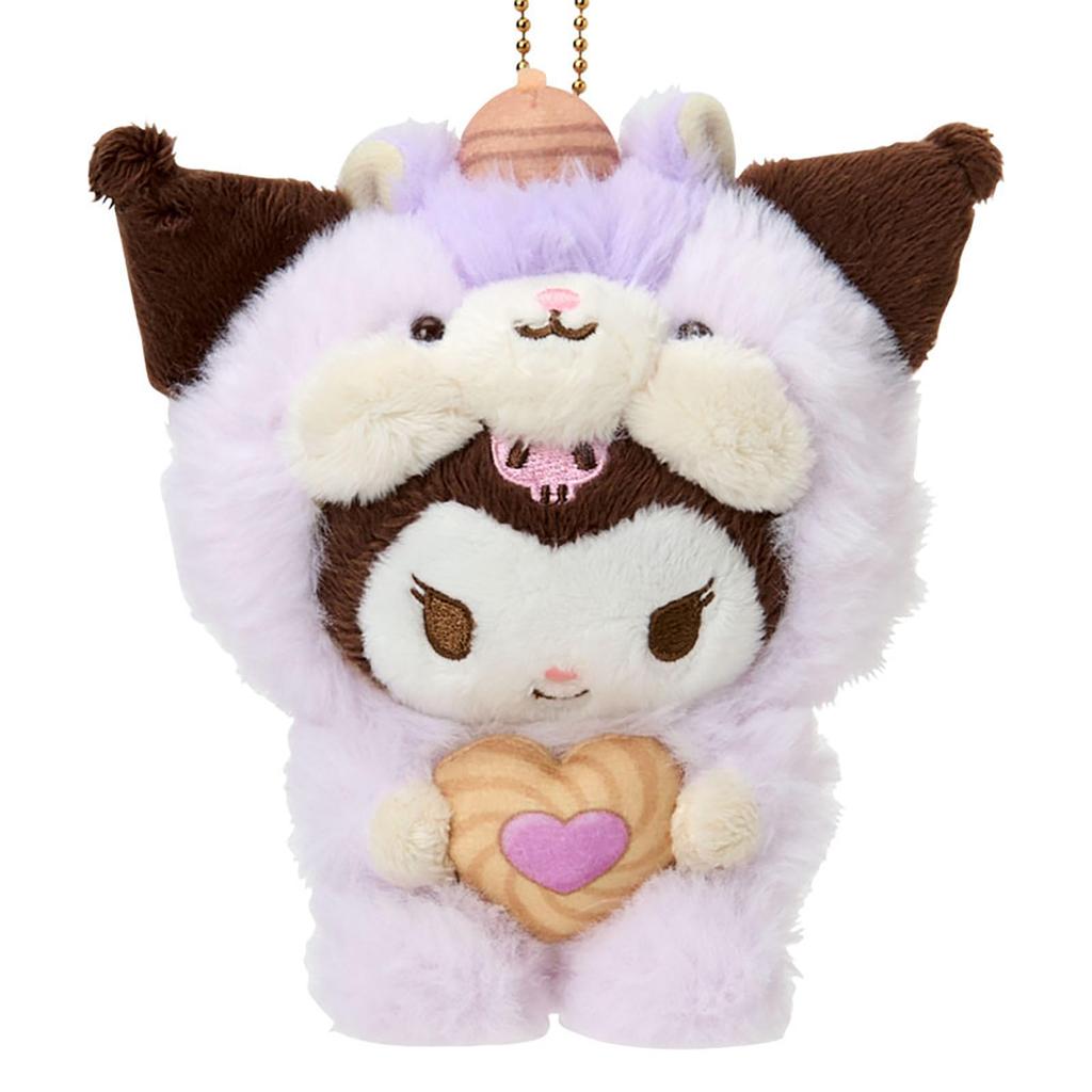 Sanrio Kuromi Mascot Holder for Ages 6 and Up (Squirrel Fluffy) (Product Code 653632)