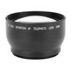 52mm 2X Vergroting HD Teleconverter Teleobjectief voor 52mm Vatting Camera Lichtgewicht Aluminiumlegering T2 Lensdraad