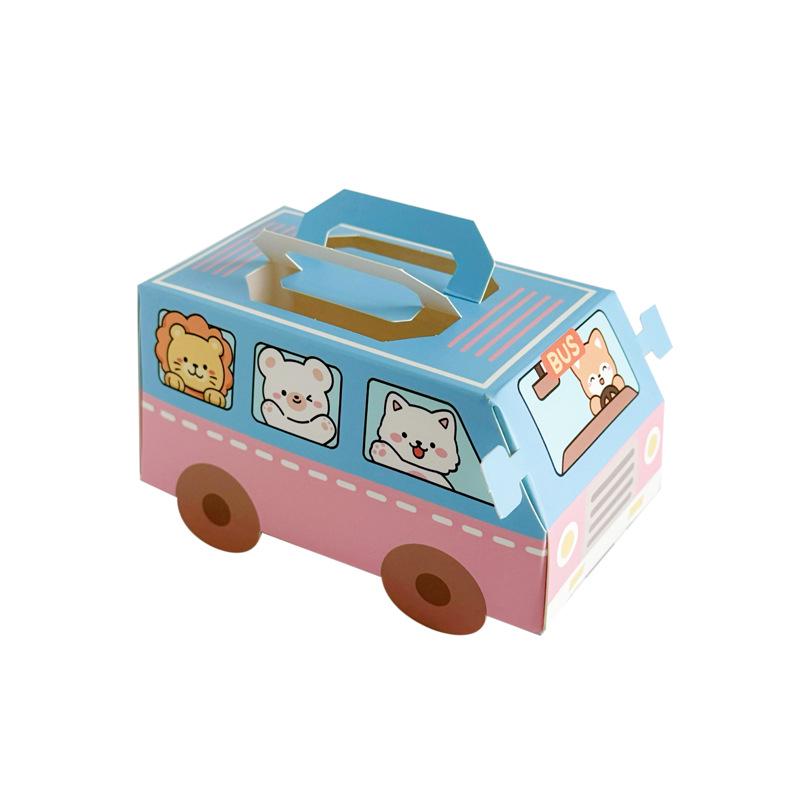 Festive Cartoon Car Candy Box - Baby Gift & Birthday Souvenir