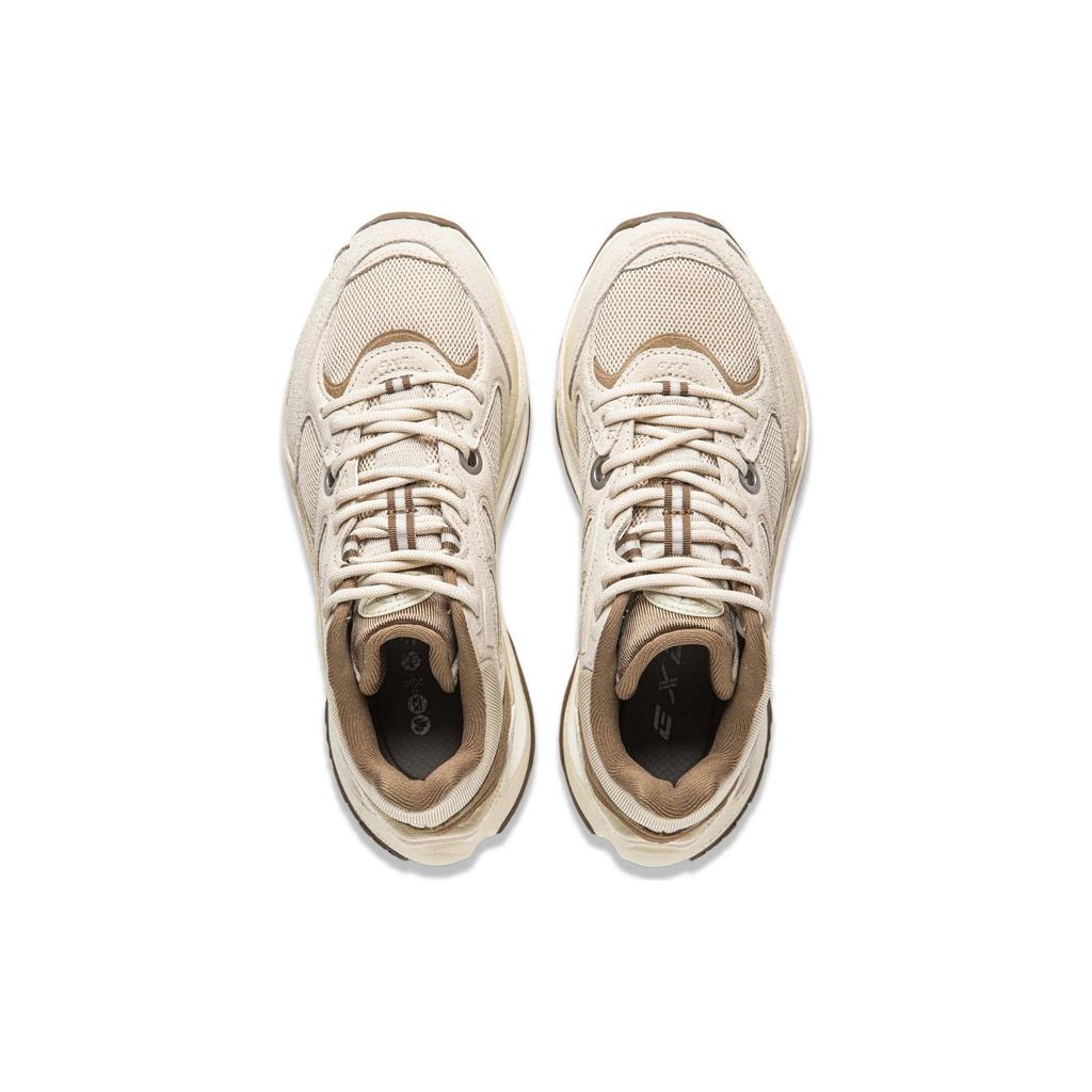 Li Ning Exceed Infinity Slip Resistant Abrasion Resistant Low Top Casual Shoes Women's Light Umber AZGT004-6