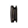 Tory Burch Eleanor 19 Magnetic Flap Closure Leather And Suede Trim Handheld Crossbody Shoulder Bag Women Bags Black 143403-001