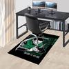 1pc Shikamaru Shadow Binding Technique Home Office, Durable Polyester Floor Mat with Easy, Office Decor, Urban Style, Nonslip Backing