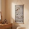 Mesh Grid Jewelry Hanging Storage Rack Large Capacity Earring Necklace Holder for Home