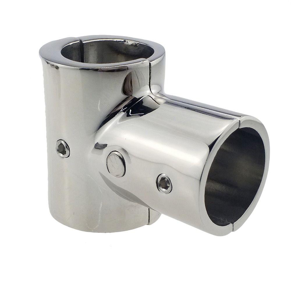 Corrosion Resistant Marine Handrail Fitting 90 Degree Hand Rail Fitting  Marine Applications