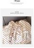 Gentle Spring/Summer Girls' Pajamas - Long Sleeve, Thin Heart Jacquard, High-End Loungewear
