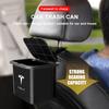 1Pcs Car Seat Back Hanging Trash Can Storage Case Rear Row Organizer For Tesla Model 3 S X Y Style Roadster Invader Coil Mod WYE K80