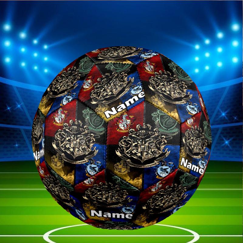 Custom Name Personalized Movie Potter-A Print Size 5 Soccer Ball Training & Match Football, for Team, Kicking, Gift for Football Enthusiasts