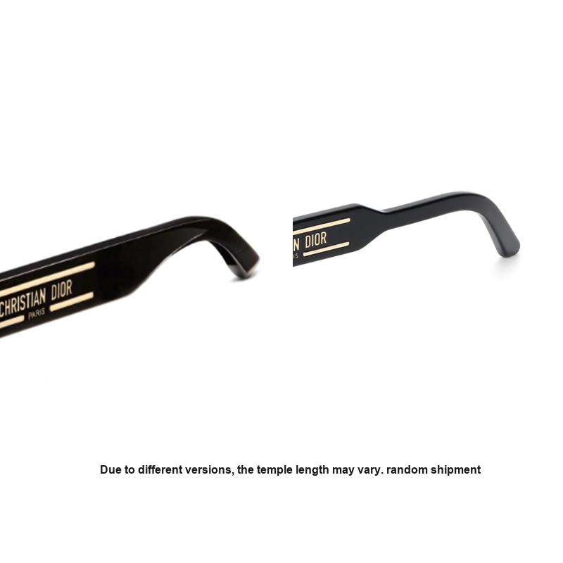 Dior Ochelari de soare Signature B1U Oval Unisex Ochelari de soare Negru DSGTB1UXR-10A0