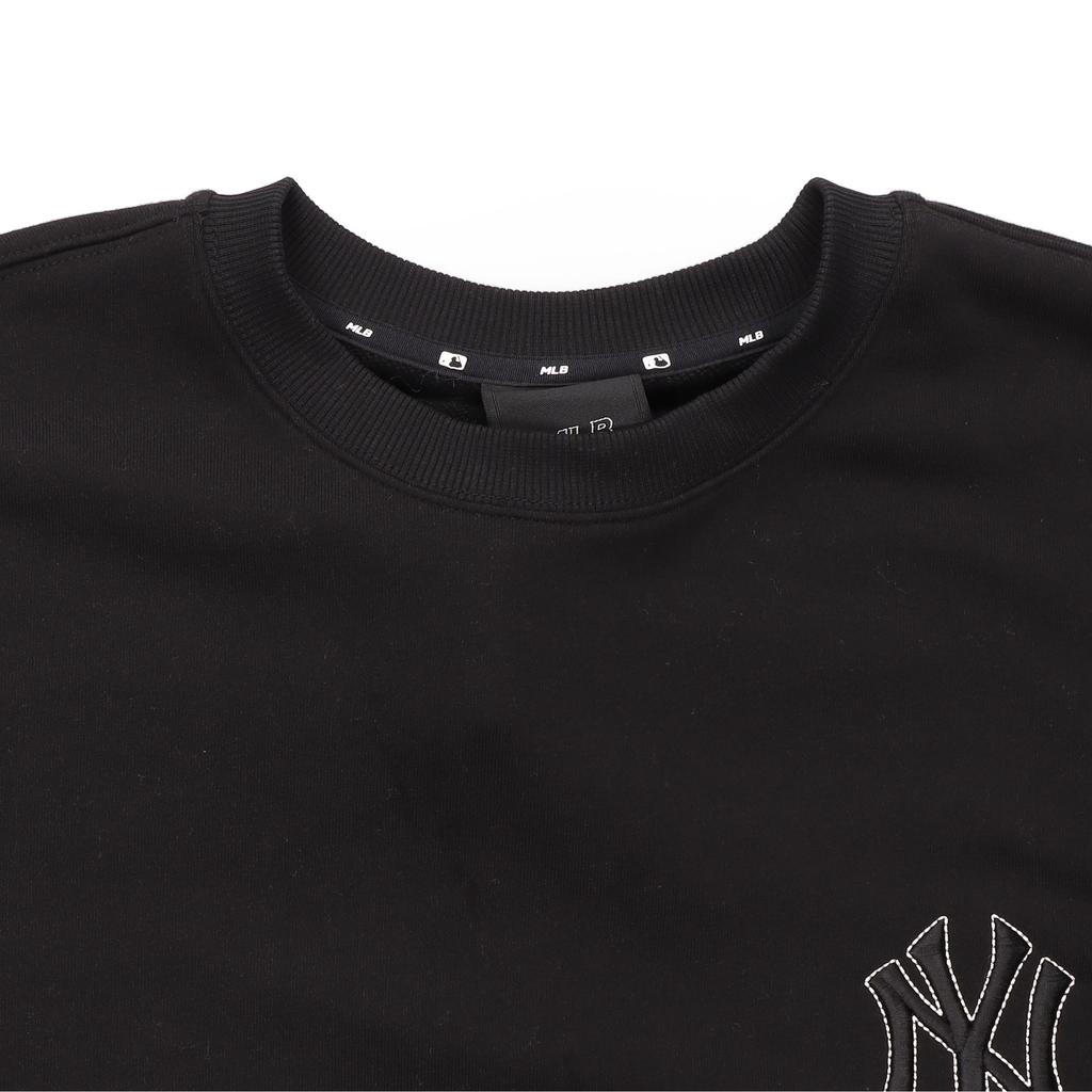 New MLB Old Flower Sweatshirts Unisex Black 31MTM2111-50L