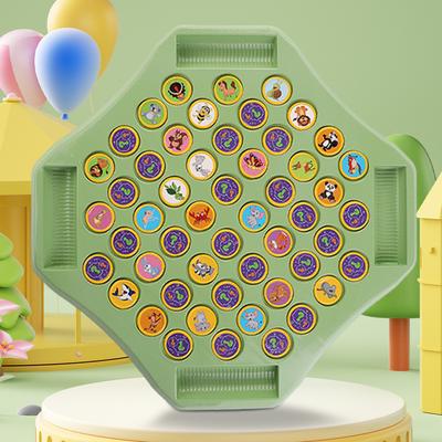 Cognitive Memory Board Game Animal Flip Chess Cognitive Memory Board Game for Parties Preschool Birthday