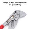 Clamp Wrench Eagle Beak Water Pipe Pliers Multi-Function Adjustable Spanner Press Clamp Large Opening Plumbing Household Tools