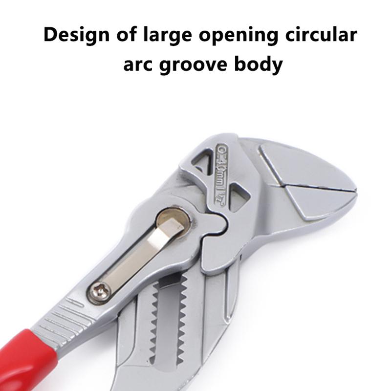 Clamp Wrench Eagle Beak Water Pipe Pliers Multi-Function Adjustable Spanner Press Clamp Large Opening Plumbing Household Tools